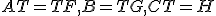 AT=TF,B=TG,CT=H